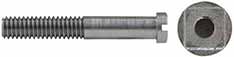 Flash Guard Screw & Nut
for Thompson Center flintlocks,
6-40 thread, inside mounting screw with square nut.